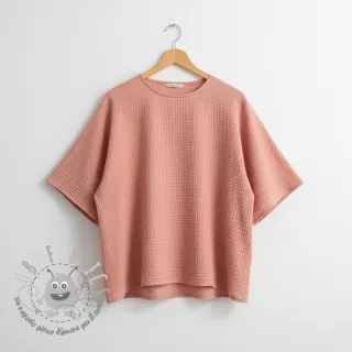 Mussola/Doppia garza soft rose ORGANIC
