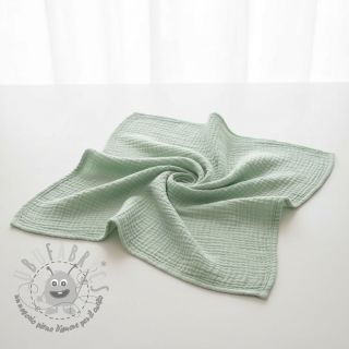 Mussola/Doppia garza mint ORGANIC