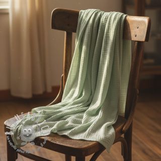 Mussola/Doppia garza mint ORGANIC