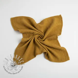 Mussola/Doppia garza ochre ORGANIC