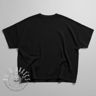 Mussola/Doppia garza black