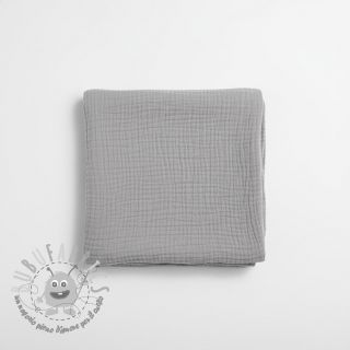 Mussola/Doppia garza grey