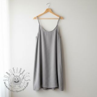 Mussola/Doppia garza grey