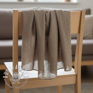 Mussola/Doppia garza sand