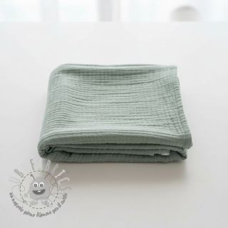 Mussola/Doppia garza dark mint