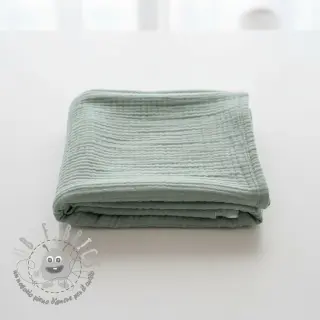 Mussola/Doppia garza dark mint