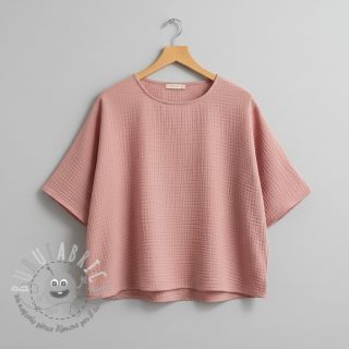 Mussola/Doppia garza soft rose