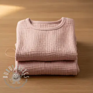 Mussola/Doppia garza soft rose