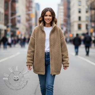 Fleece TEDDY DOUBLE SIDED sand