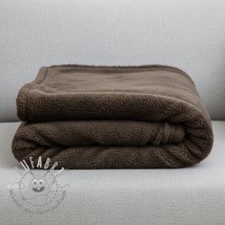 Microfleece dark brown