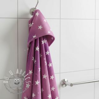 Wellness Fleece Stars pink light pink