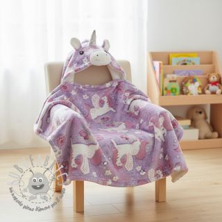 Wellness Fleece Glow in the dark Unicorns design A