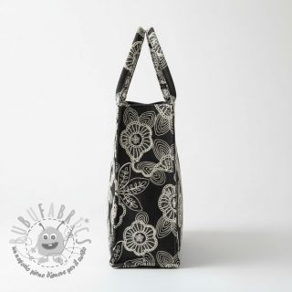 Tessuto di cotone JEANS EMBROIDERY Niva design C