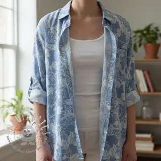 JEANS 4,5 OZ Palm light blue