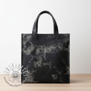 JEANS TIE DYE black