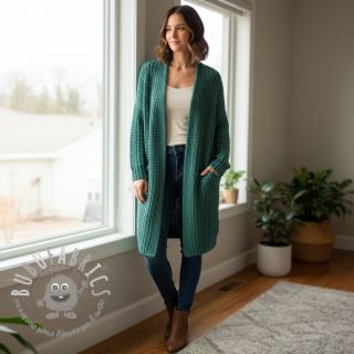 Tessuti per maglioni BIG KNIT ocean green