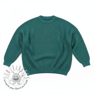 Tessuti per maglioni BIG KNIT ocean green
