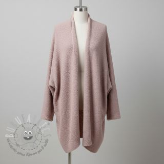 Tessuti per maglioni Paris bouclé rose