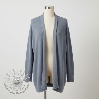 Tessuti per maglioni BABY KNIT steel blue