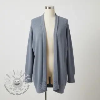 Tessuti per maglioni BABY KNIT steel blue