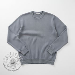 Tessuti per maglioni BABY KNIT steel blue