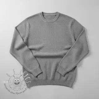 Tessuti per maglioni BABY KNIT light grey