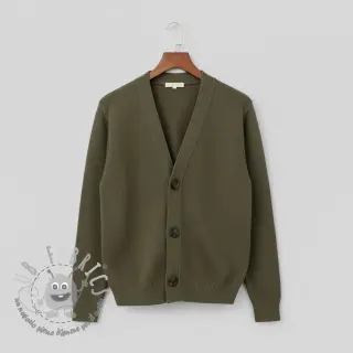 Tessuti per maglioni BABY KNIT camo green