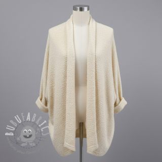 Tessuti per maglioni Paris bouclé ecru