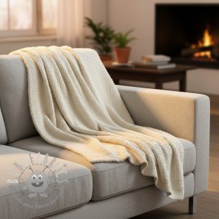 Tessuti per maglioni Paris bouclé ecru