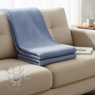 Maglia jacquard Diamond baby blue