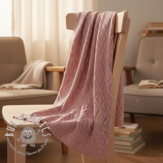 Maglia jacquard Diamond light pink