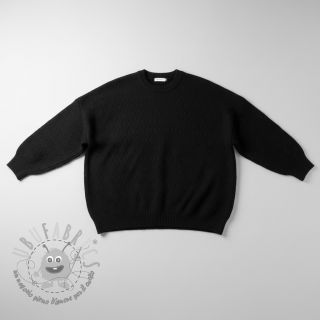 Maglia jacquard Diamond black