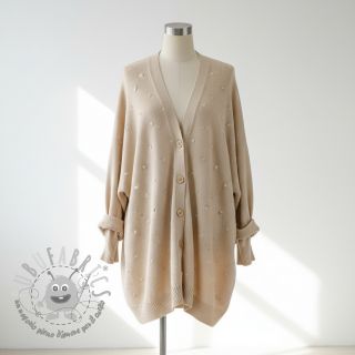 Tessuti per maglioni BIG KNIT DOT naturals