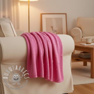 Tessuti per maglioni BIG KNIT DOT pink