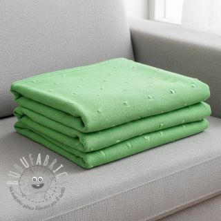 Tessuti per maglioni BIG KNIT DOT grass green