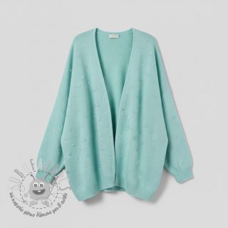 Tessuti per maglioni BIG KNIT DOT mint