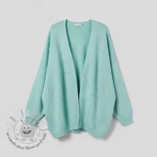 Tessuti per maglioni BIG KNIT DOT mint