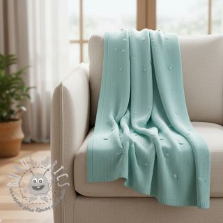 Tessuti per maglioni BIG KNIT DOT mint