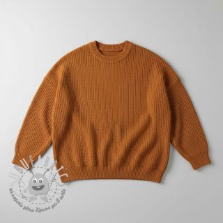 Tessuti per maglioni BIG KNIT brick