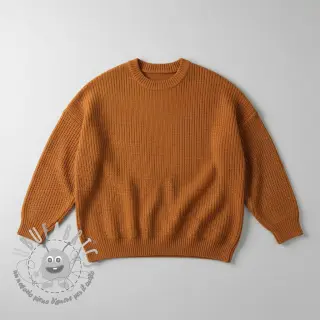 Tessuti per maglioni BIG KNIT brick