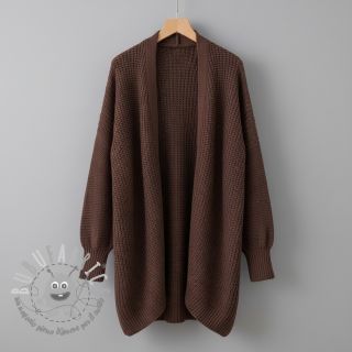Tessuti per maglioni BIG KNIT dark brown