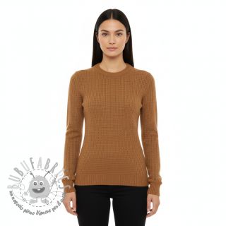 Tessuti per maglioni BIG KNIT brown