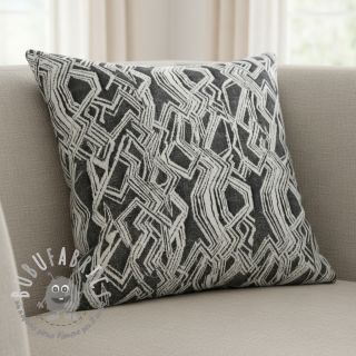 Maglia jacquard Comfy Broken checks black