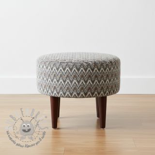 Maglia jacquard Comfilia Zigzag wavy brown