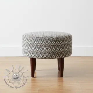 Maglia jacquard Comfilia Zigzag wavy brown