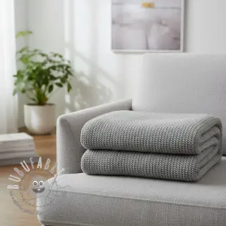 Tessuti per maglioni BIG KNIT light grey