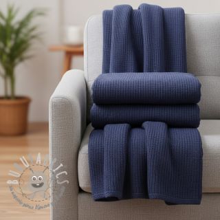 Tessuti per maglioni BIG KNIT navy