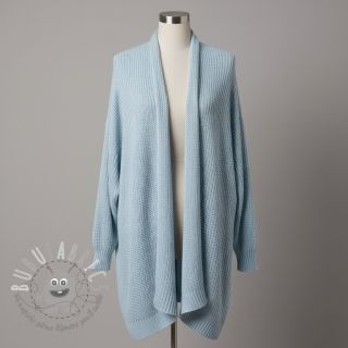 Tessuti per maglioni BIG KNIT baby blue