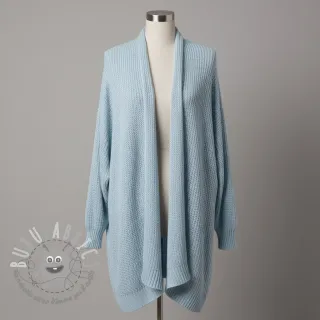 Tessuti per maglioni BIG KNIT baby blue
