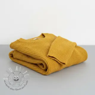 Tessuti per maglioni BIG KNIT yellow